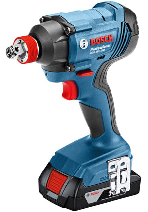 Bosch cordless drill driver on a white background