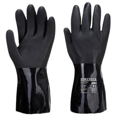 Portwest A882 – ESD PVC Chemical Gauntlet